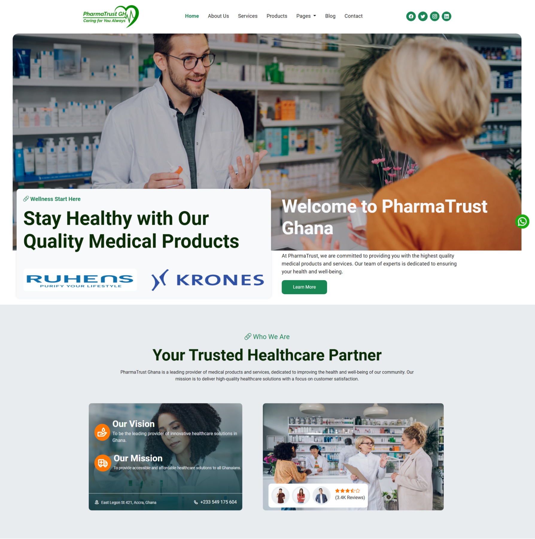 Isaacski Web Development Agency - Project