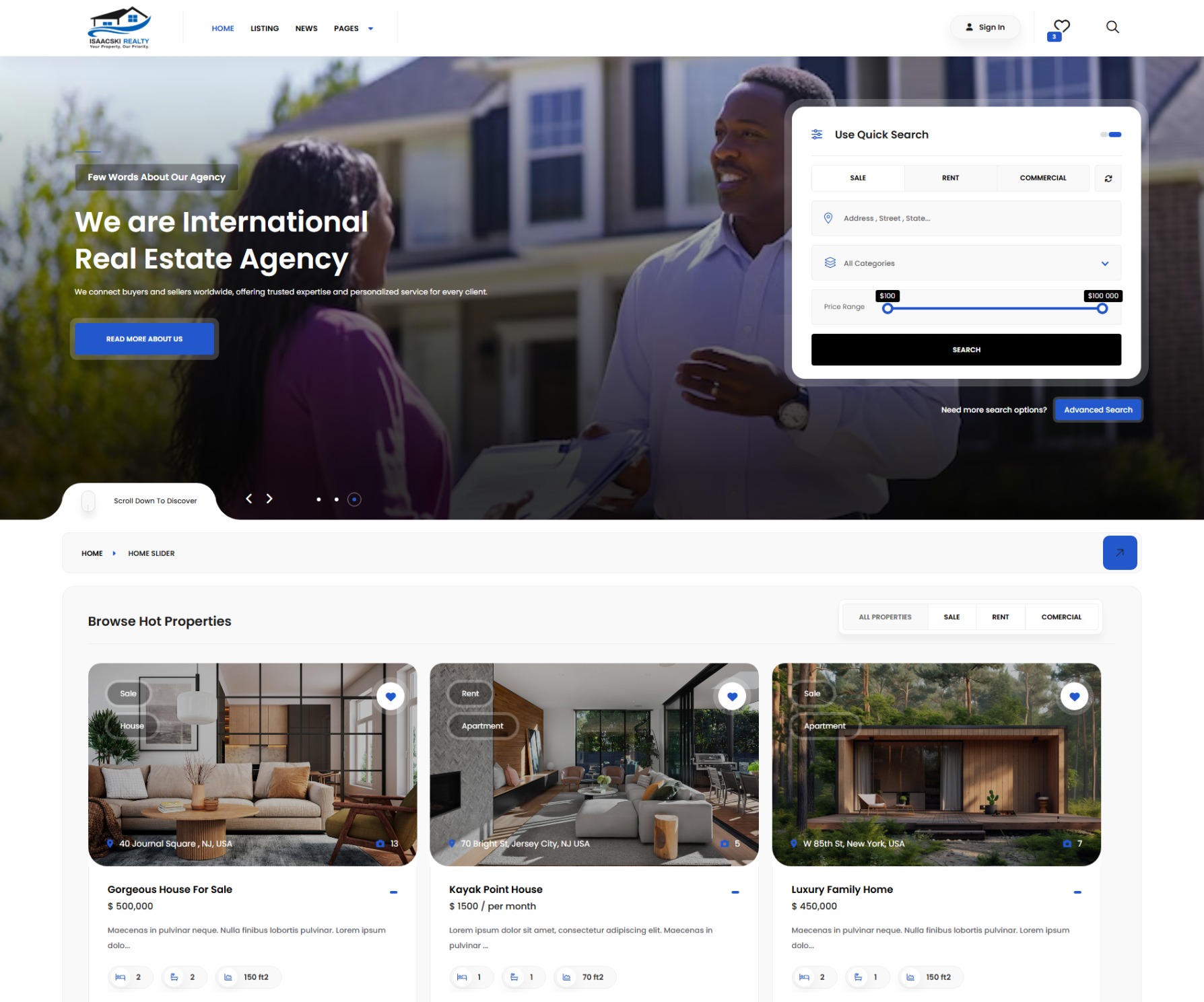 Isaacski Web Development Agency - Project